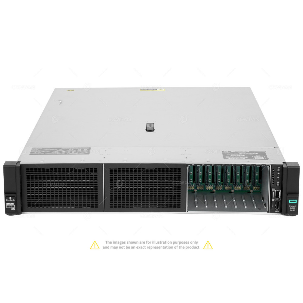 HPE DL380 G10 8SFF 2x Xeon Silver 4110 64 GB RAM 2x480GB SSD 2x 1.2TB SAS Rails